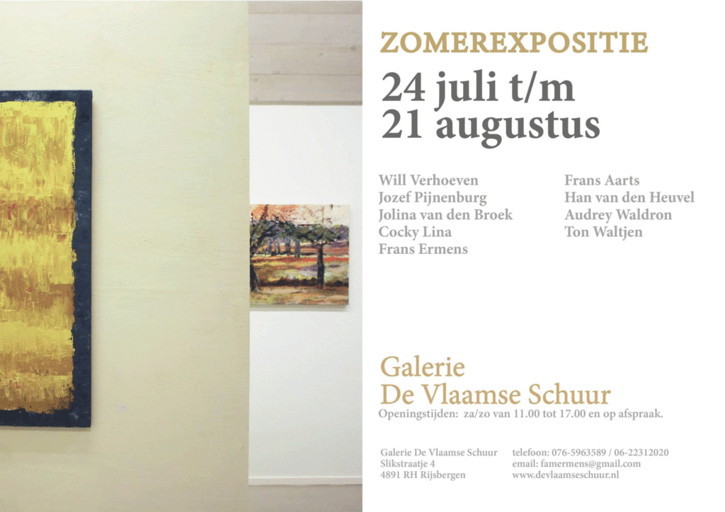 Zomerexpositie_2016 Vlaamse Schuur - Frans Ermens