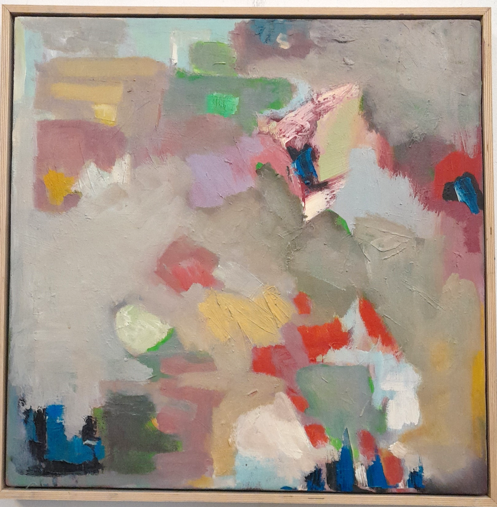 Frans Ermens_ GMA of Modern Art Expressive Abstract Paintings 54,5 x 54,5_oil linen S8-3