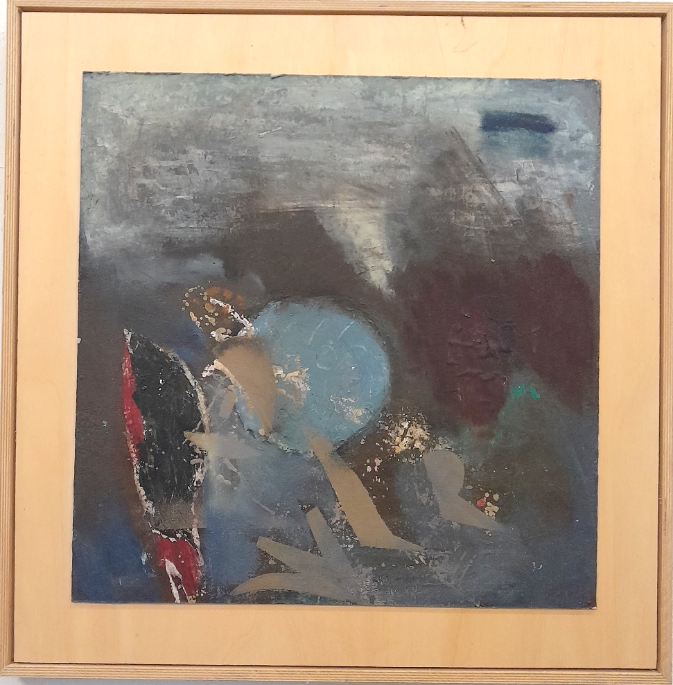 Frans Ermens_ GMA of Modern Art Expressive Abstract Paintings 57 x 57_oil linen S14-12