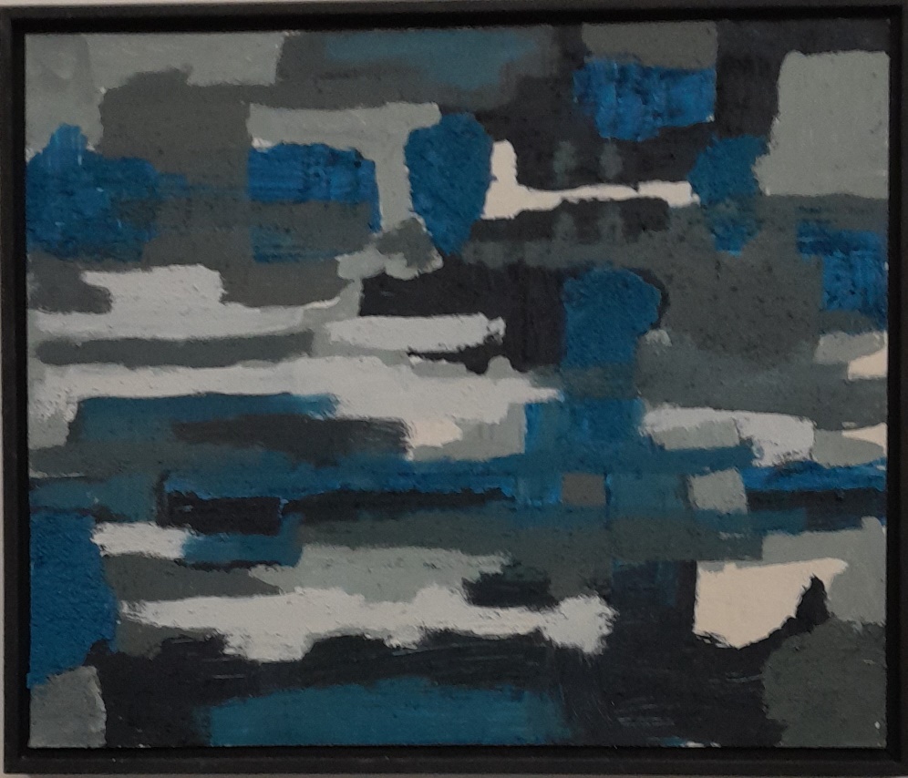 Frans Ermens_ GMA of Modern Art Expressive Abstract Paintings 58,5 x 49,5_BWF Mixed technics panel S5-3