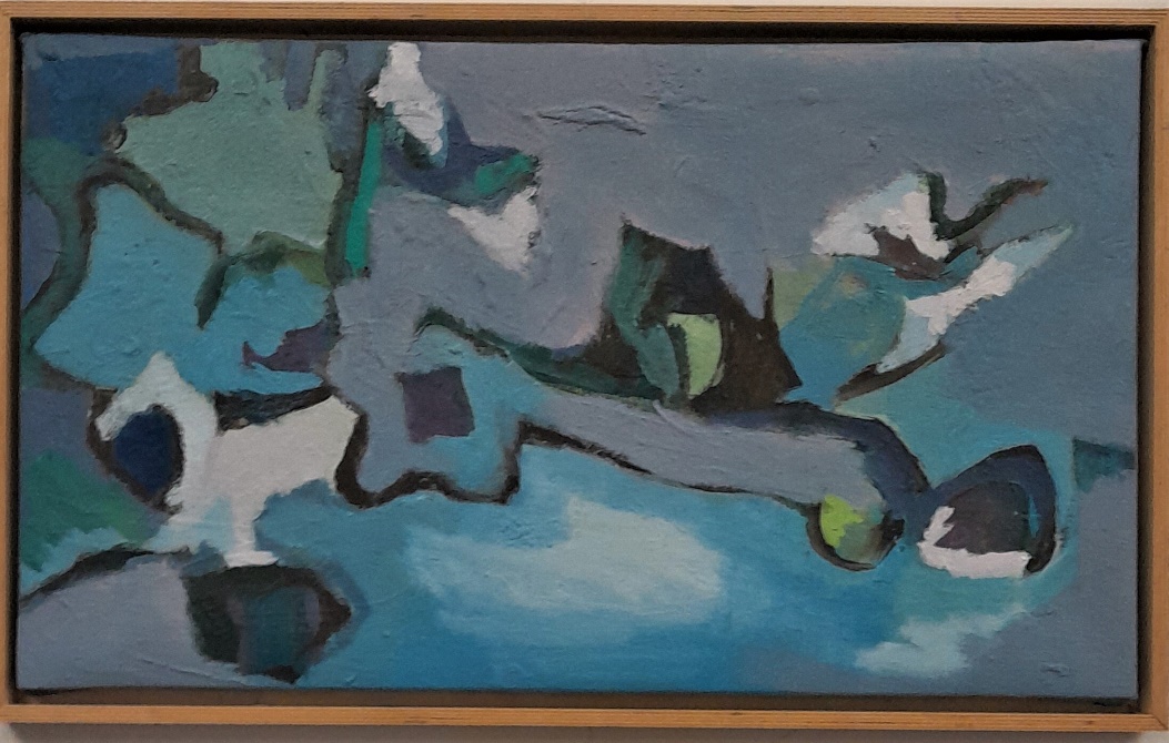 Frans Ermens_ GMA of Modern Art Expressive Abstract Paintings 63x39_WF Oil paint Linen S4-1