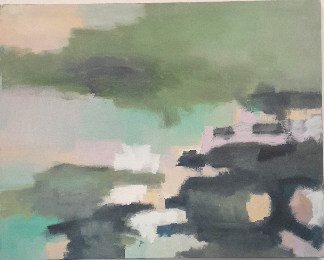 Frans Ermens_ GMA of Modern Art Expressive Abstract Paintings _Acryl Linen WF 100 x 80 cm S9-8