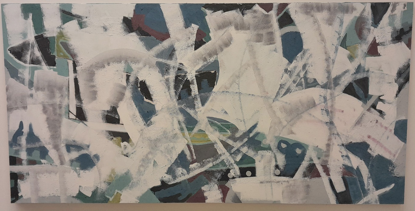 2023_A025 700 Acryl on 3D panel 240cm x 122cm serie of 2