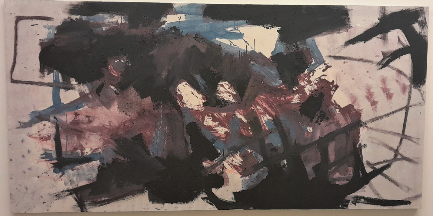 2023_A026 701 Acryl on 3D panel 240cm x 122cm serie of 2