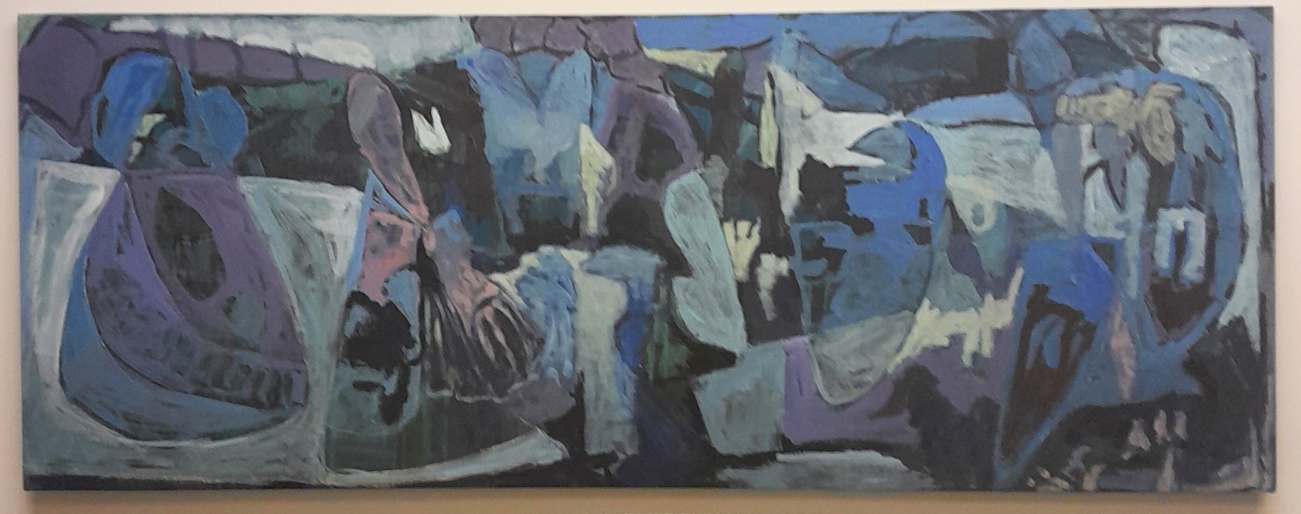 2023_A042 PW1_Oil paint on linen 260cm x 100cm